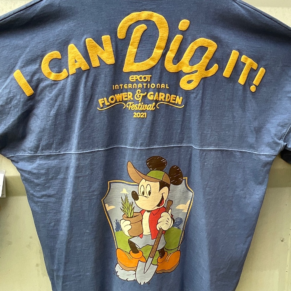 Disney Epcot sprite jersey